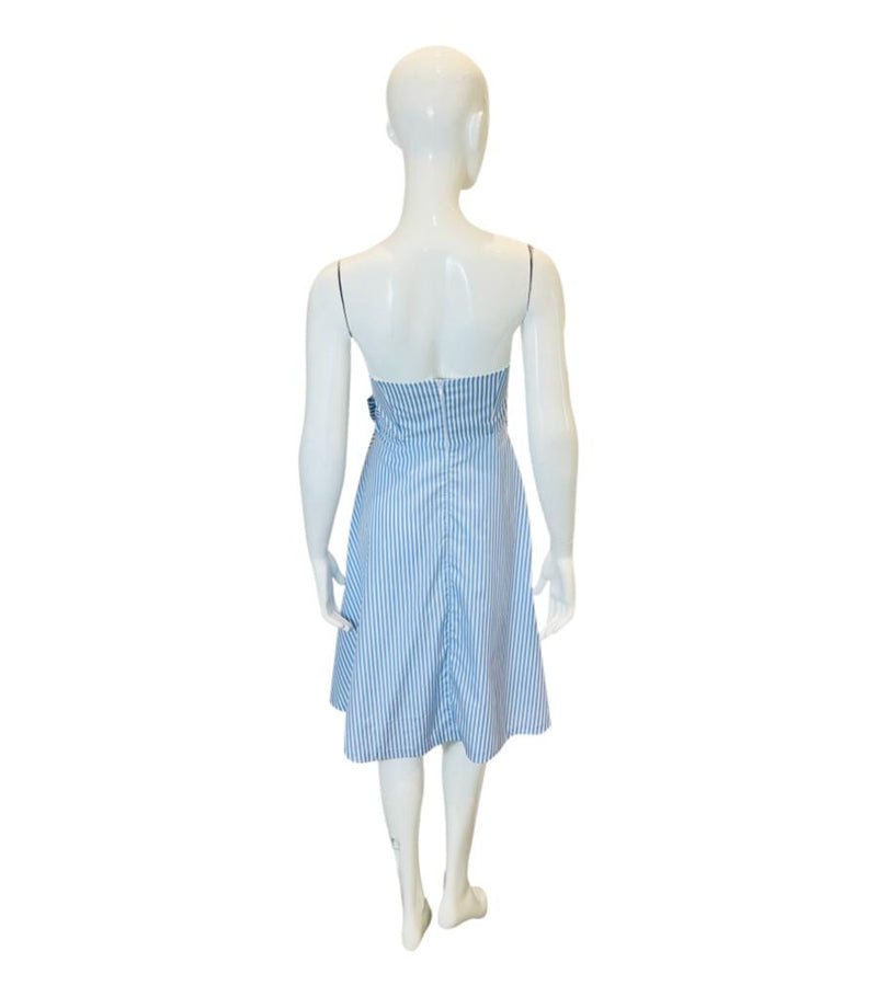 Claudie Pierlot Corseted Sleeveless Cotton Dress. Size 36FR