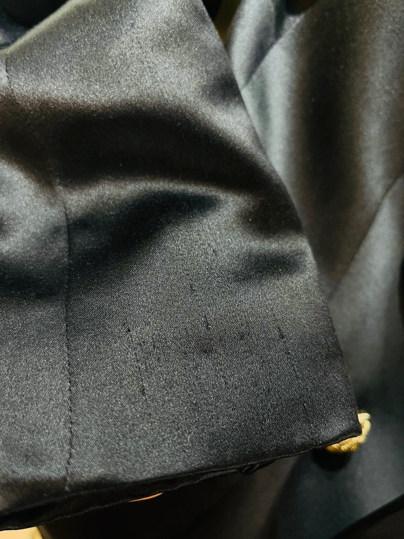 Balmain Tailored Silk Jacket. Size 34FR