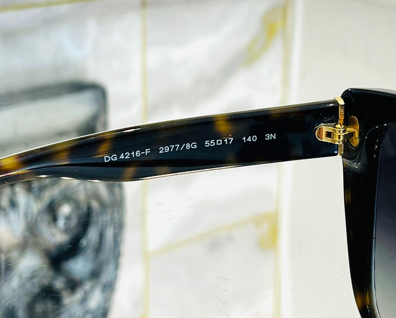 Dolce & Gabbana Rose-Print Sunglasses