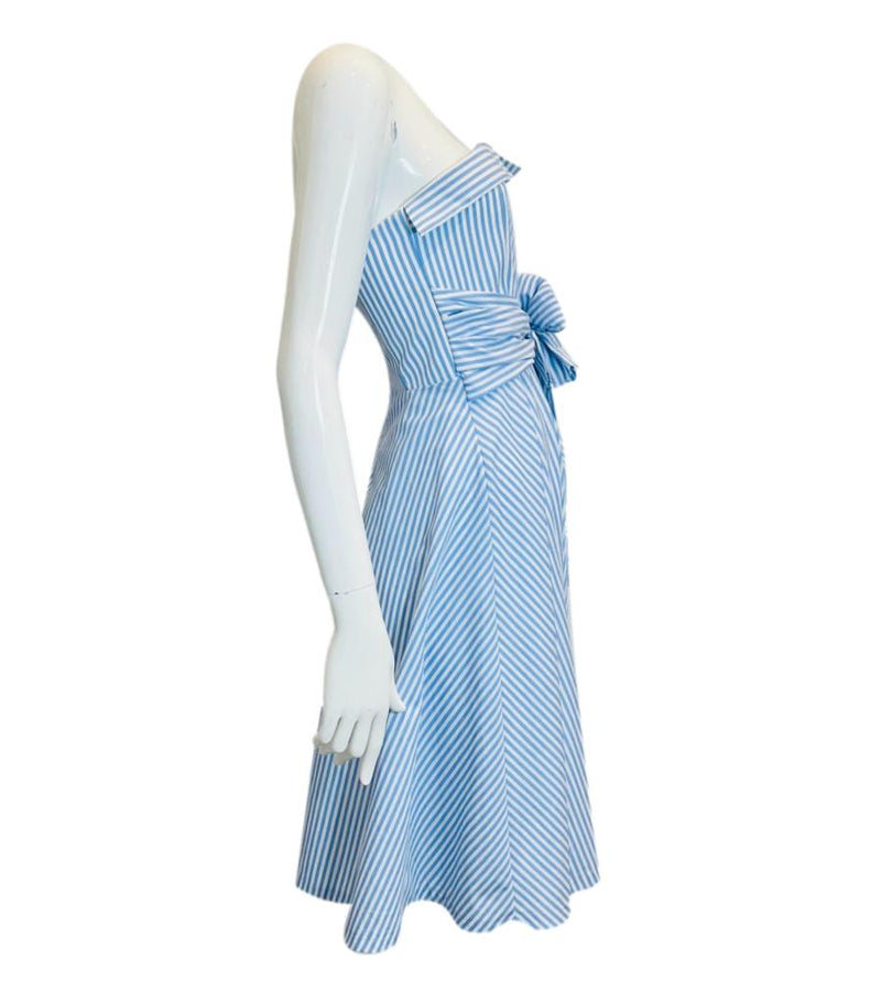 Claudie Pierlot Corseted Sleeveless Cotton Dress. Size 36FR
