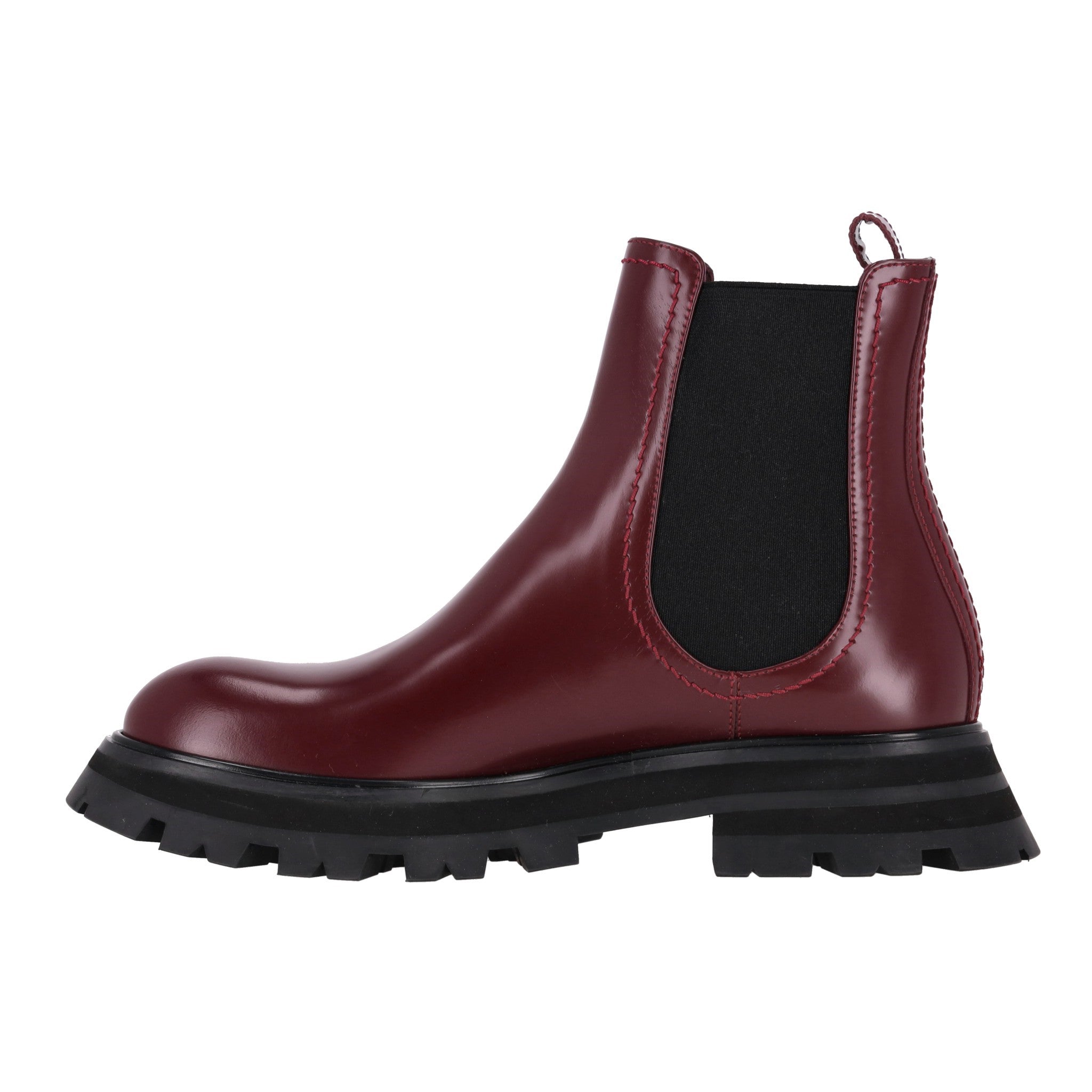 Alexander McQueen Wander Leather Chelsea Boots. Size 39 – Shush London