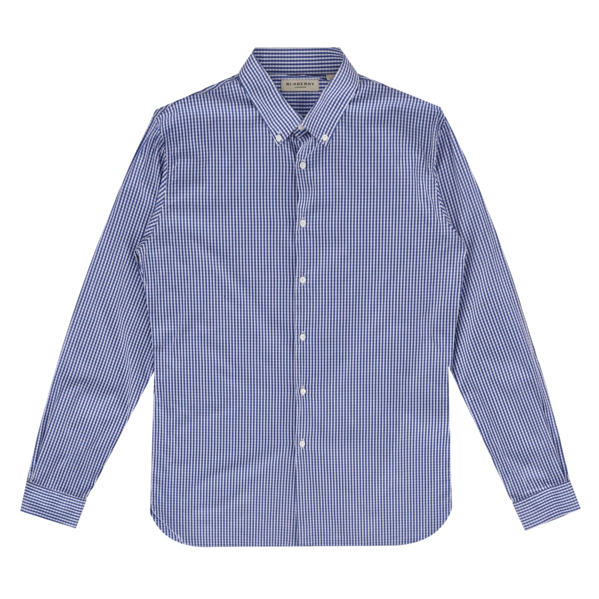 Burberry London Gingham Check Cotton Size 42FR – Shush London