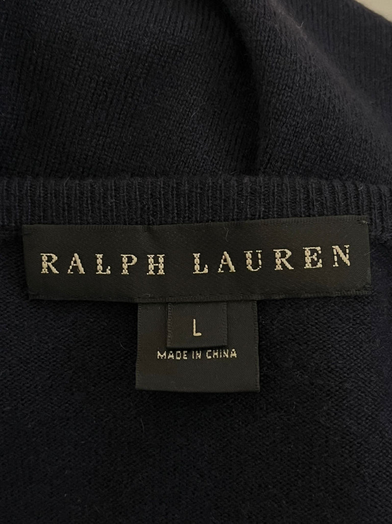Ralph Lauren V-Neck Knitted Jumper. Size L