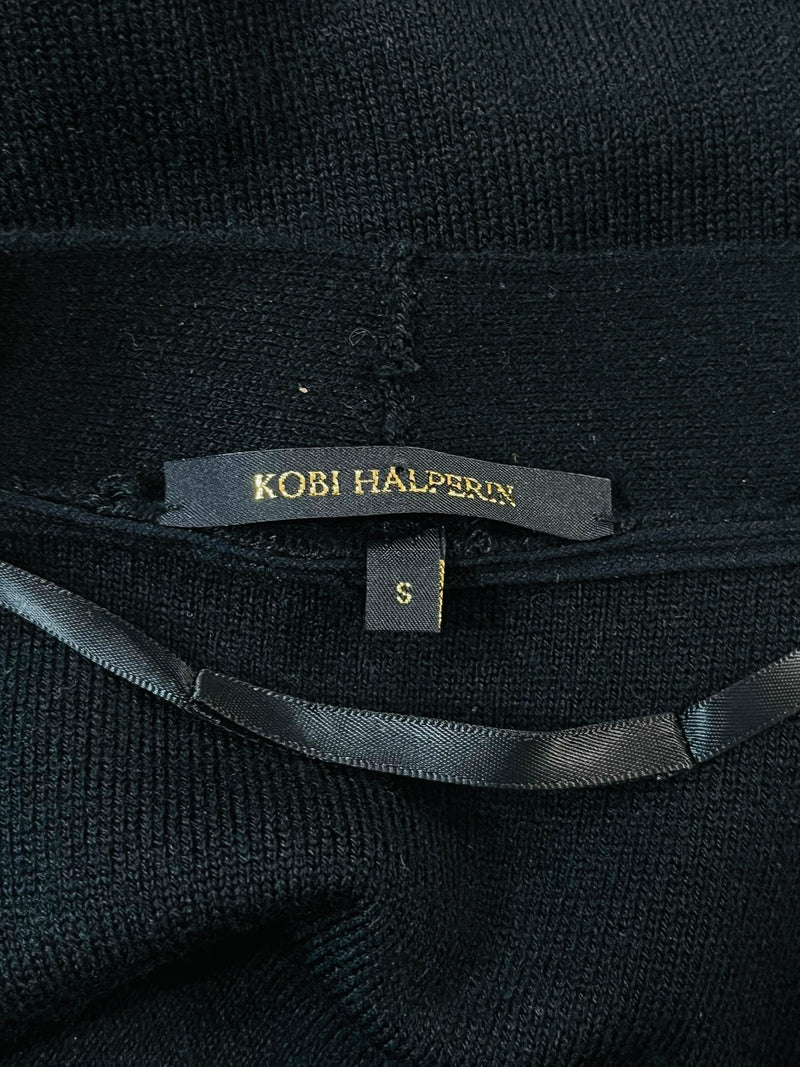 Kobi Halperin Wool Blend Belted Jumper. Size S