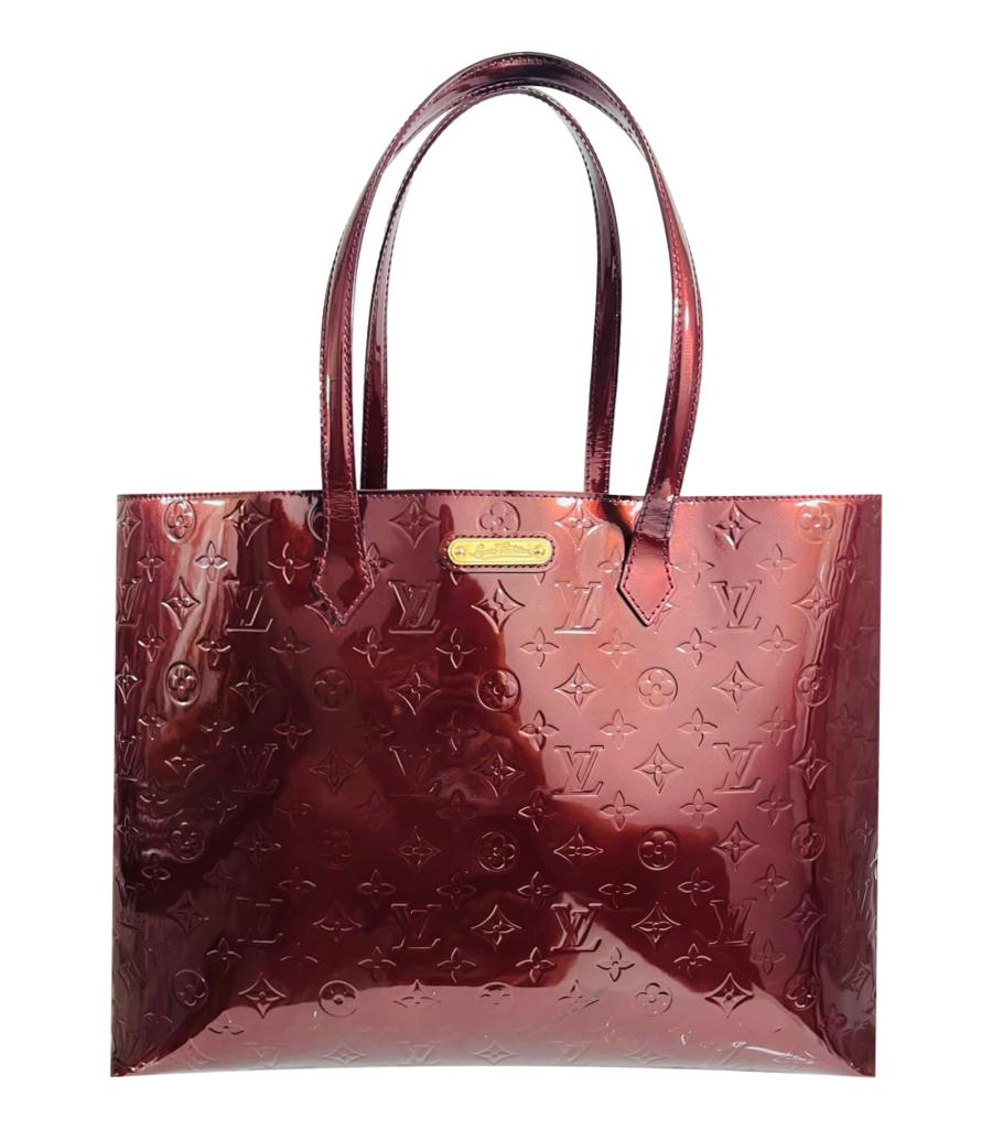 Louis Vuitton - Wilshire GM Monogram Vernis Leather Rouge Fauviste