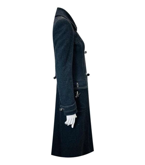 Dolce & Gabbana Wool Duffle Coat. Size 40IT
