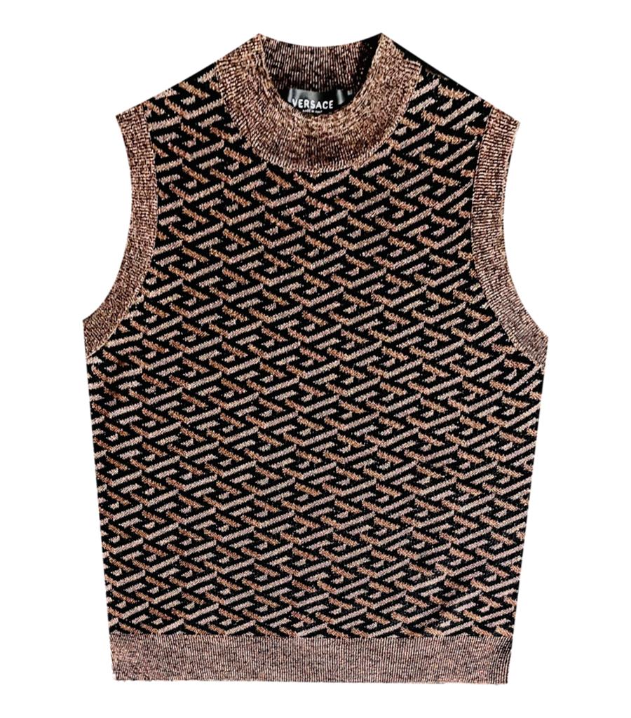 versace sweater vest
