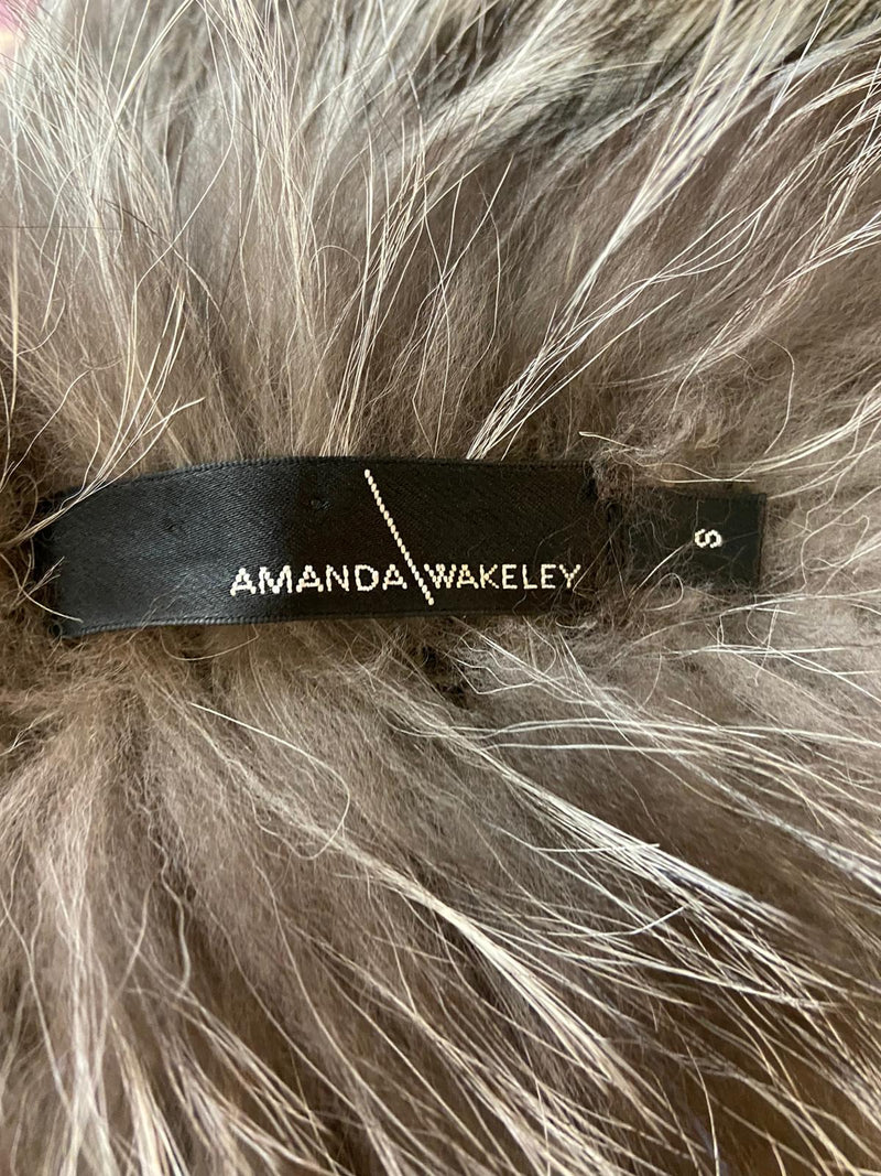 Amanda Wakeley Real Fur Jacket. Size S