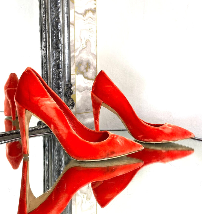 Dior Velvet Heels. Size 38.5