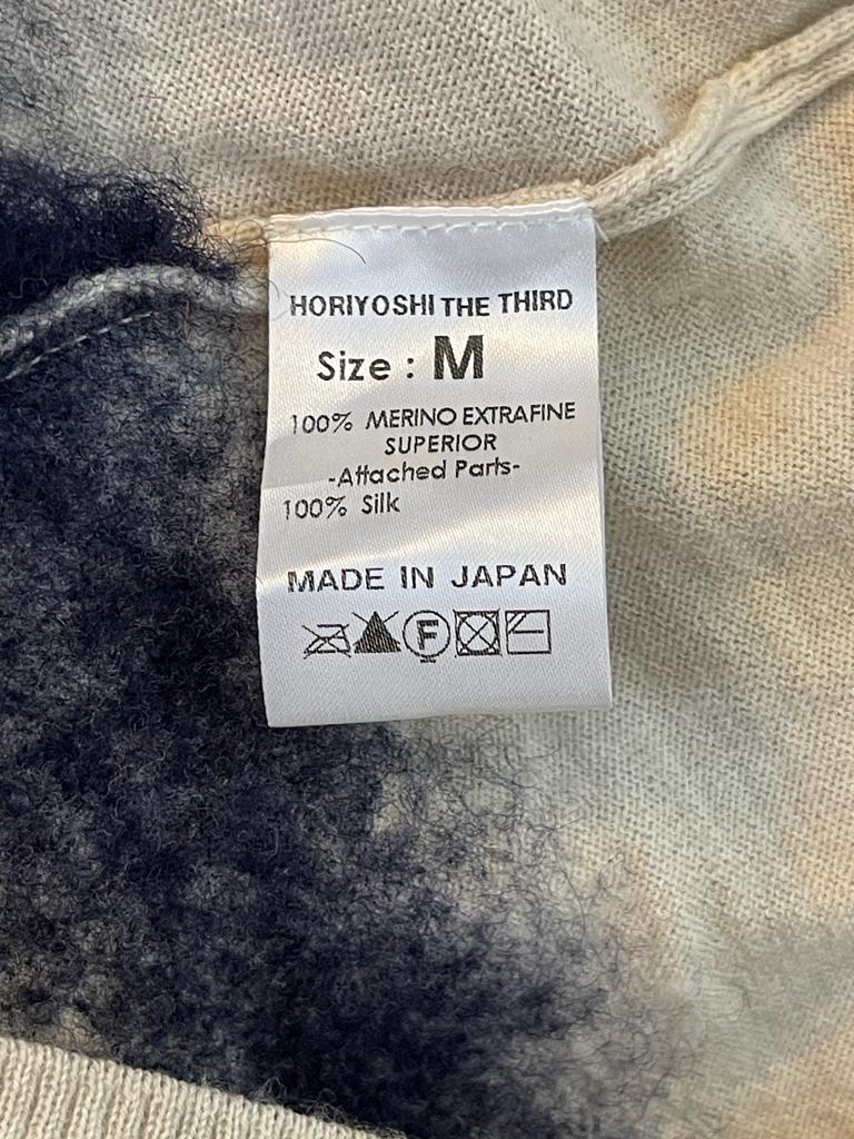 Horiyoshi III Merino Wool & Silk Top. Size M