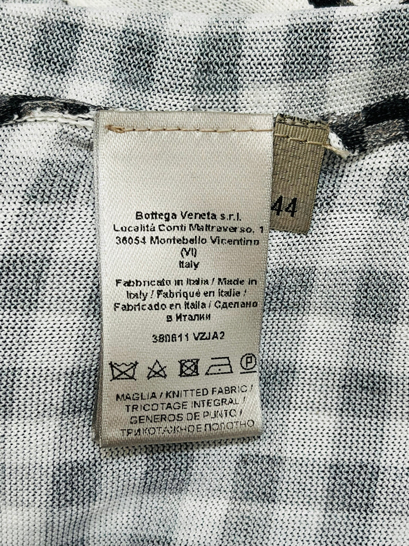 Bottega Veneta Checked Cardigan. Size 44IT