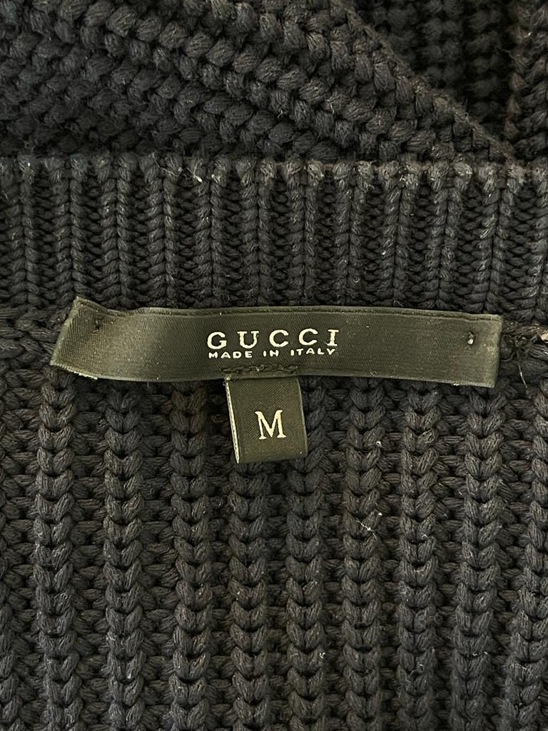 Gucci Chunky Cotton Knit Jumper. Size M