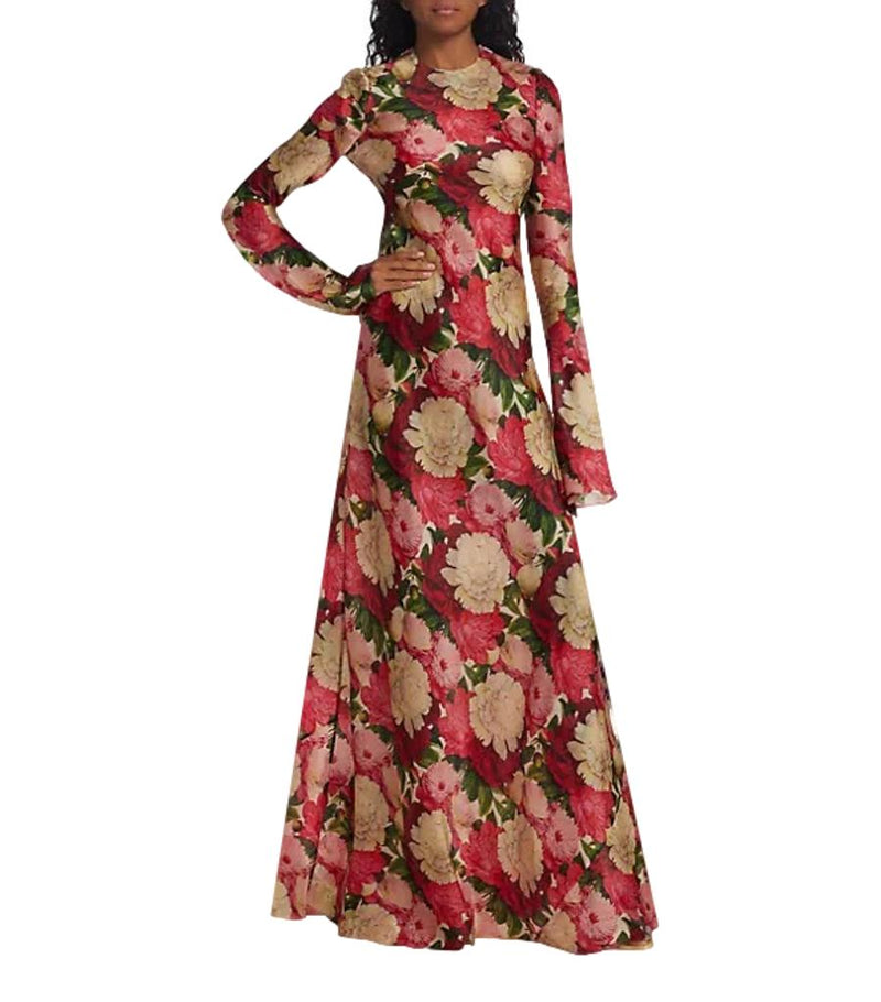 Zimmermann Floral Silk Maxi Dress. Size 1