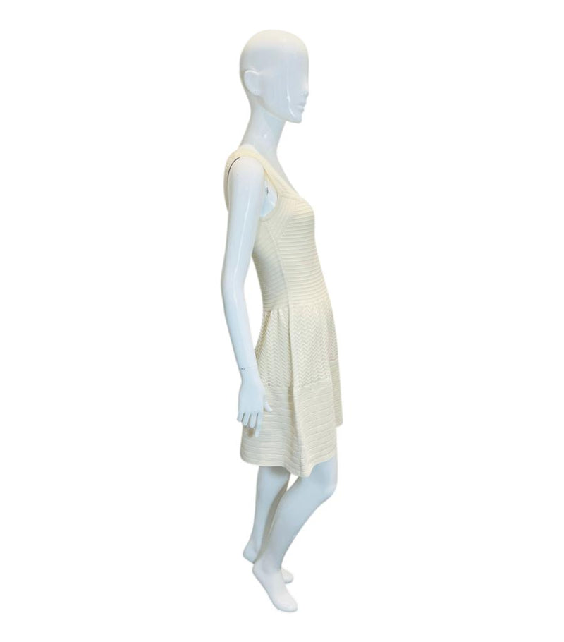 Sandro Fit & Flare Cotton Dress. Size 2