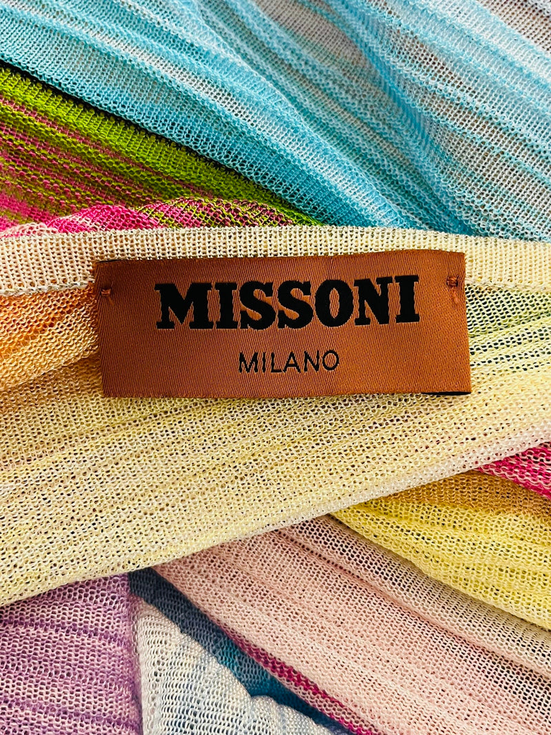 Missoni Crochet-Knit Beach Dress/Cover Up. Size S