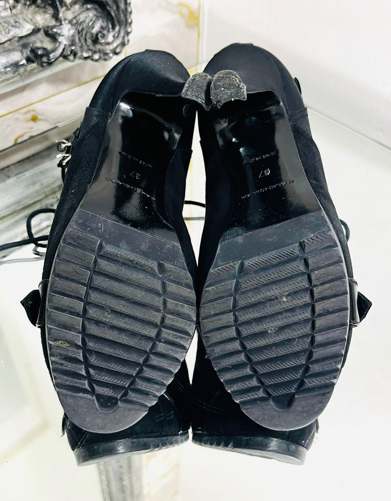 Balenciaga Biker Ankle Shoe/Boots. Size 37