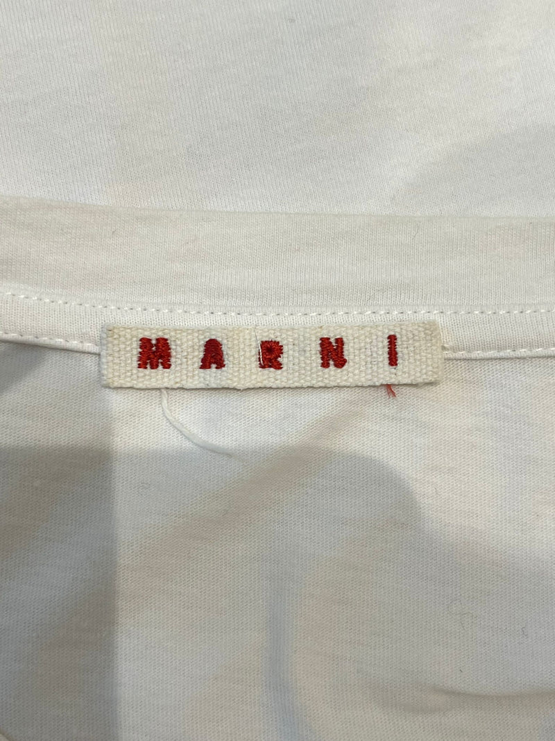 Marni Chain Print Cotton Top. Size 40IT
