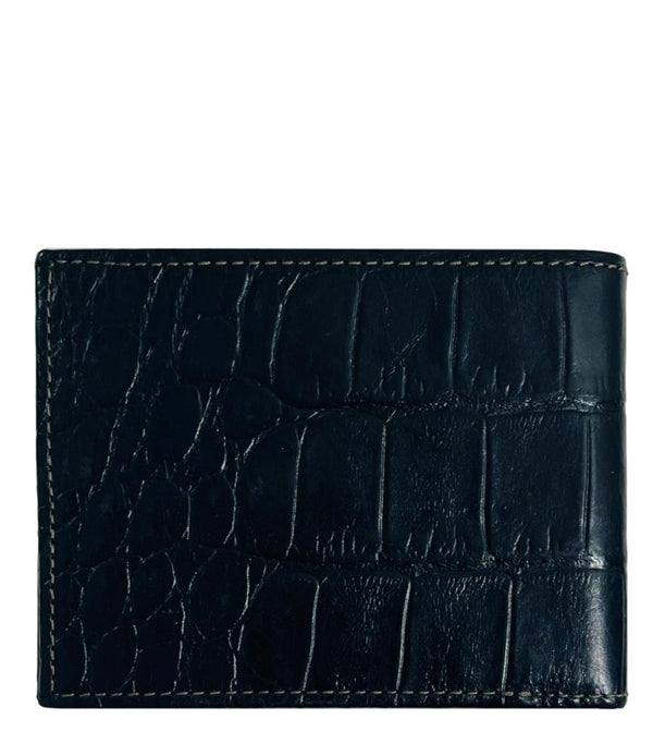 Mulberry Credit Card Croc Embossed Leather Wallet