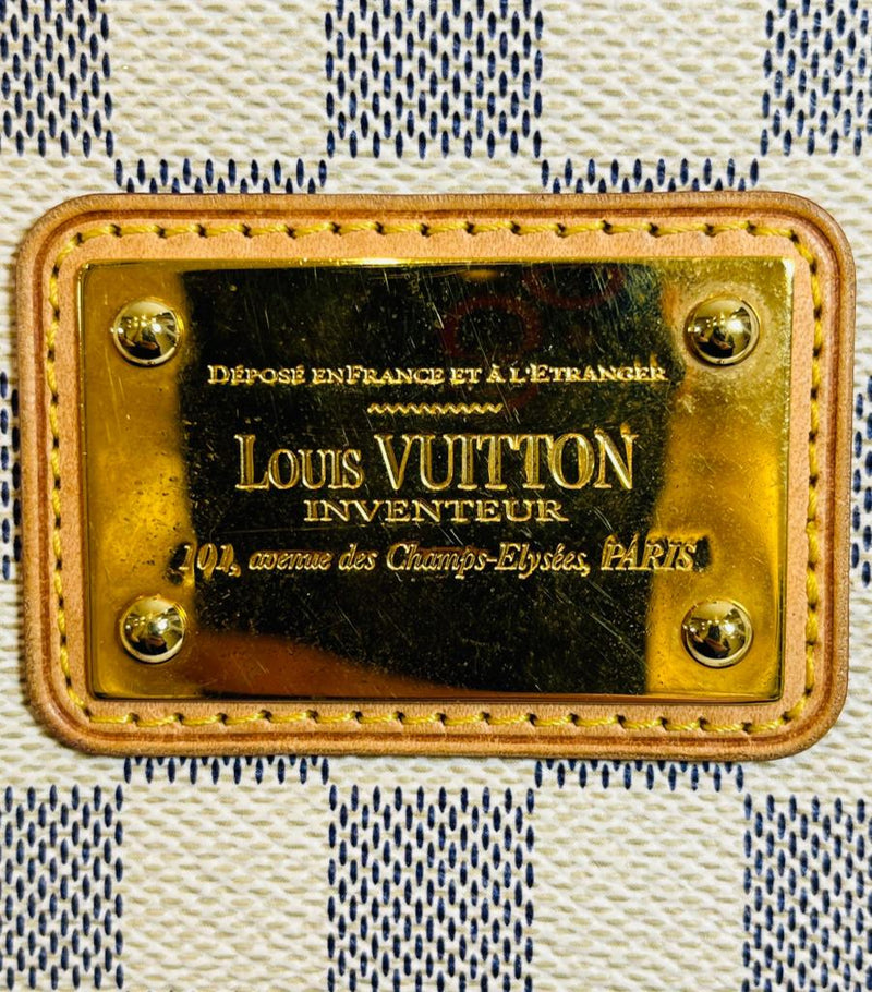 Louis Vuitton Damier Azur Eva Pochette Bag