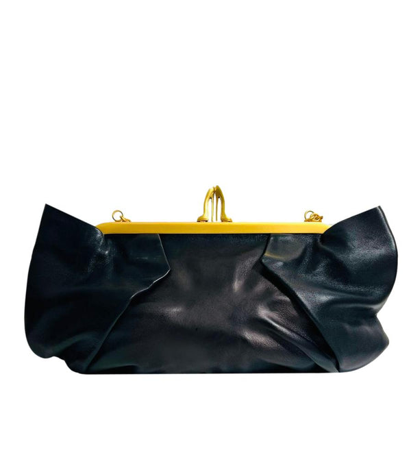 Christian Louboutin Loubis Angel Leather Clutch Bag
