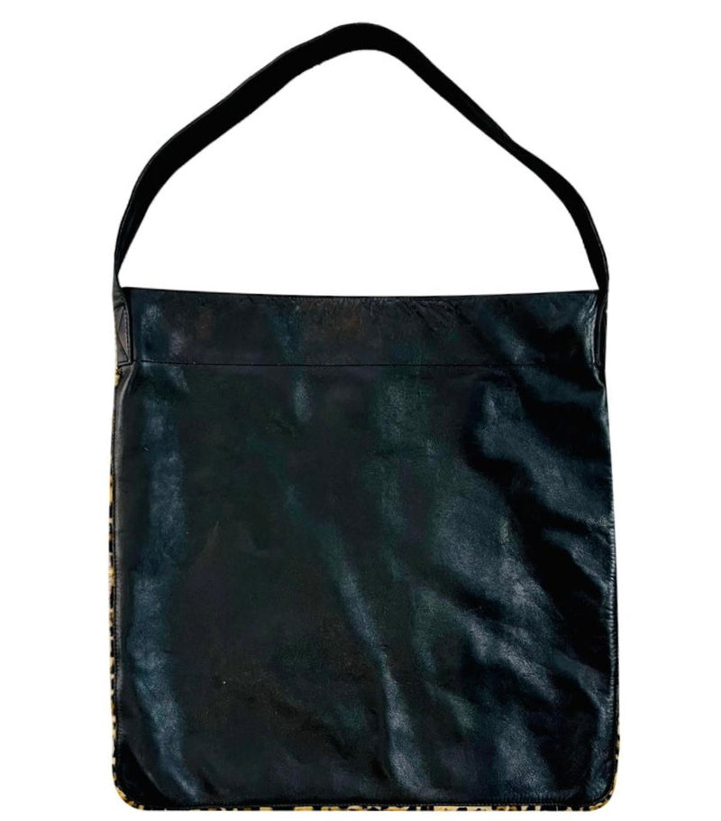 Gerard Darel Lady Pony Skin & Leather Tote Bag