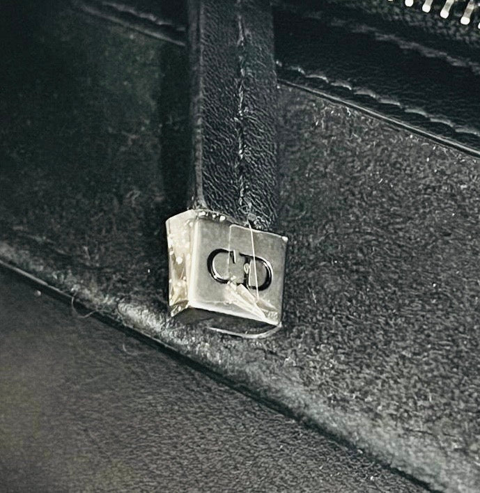 Dior Ltd Edition Leather Embroidered Saddle Bag