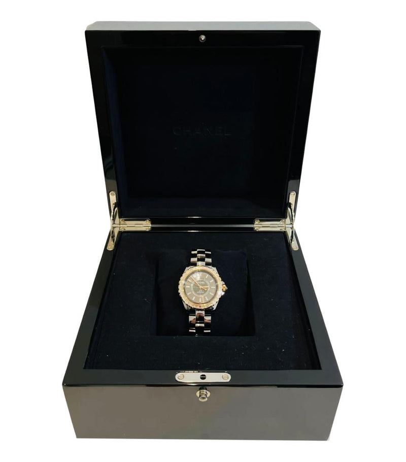 Chanel High End Jewellery Collection Baguette Diamond J12 Automatic Watch