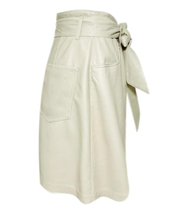 Nanushka Vegan Leather Skirt. Size L