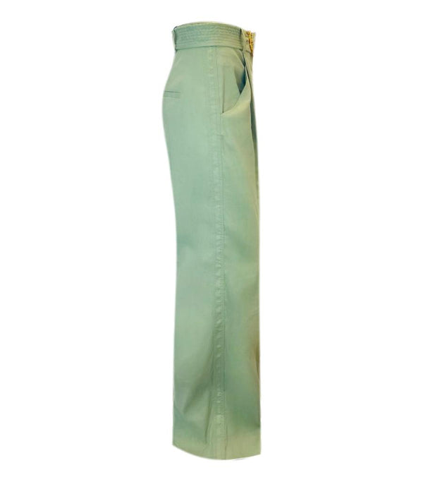 Veronica Beard Linen & Tencel Blend Palazzo Trousers. Size 4US