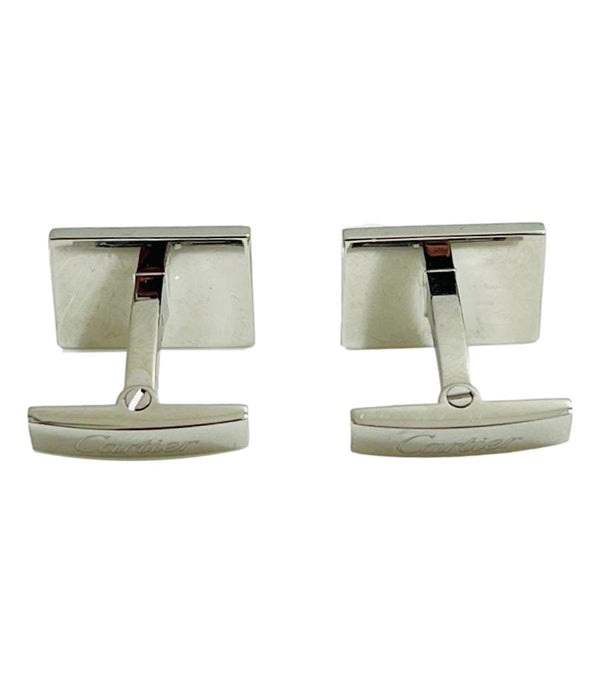 Cartier Sterling Silver Cuff Links