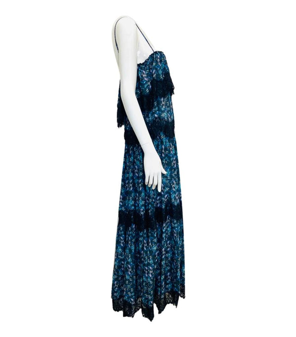 Athena Procopiou Strappy Maxi Dress. Size S