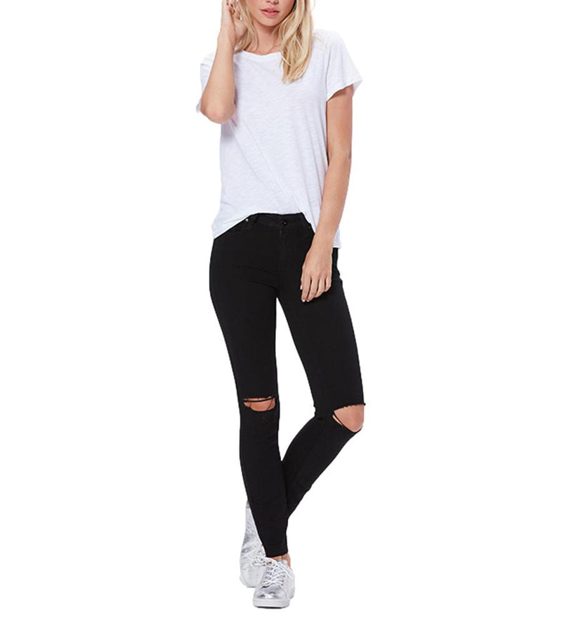 Paige Skinny Ripped Jeans. Size S