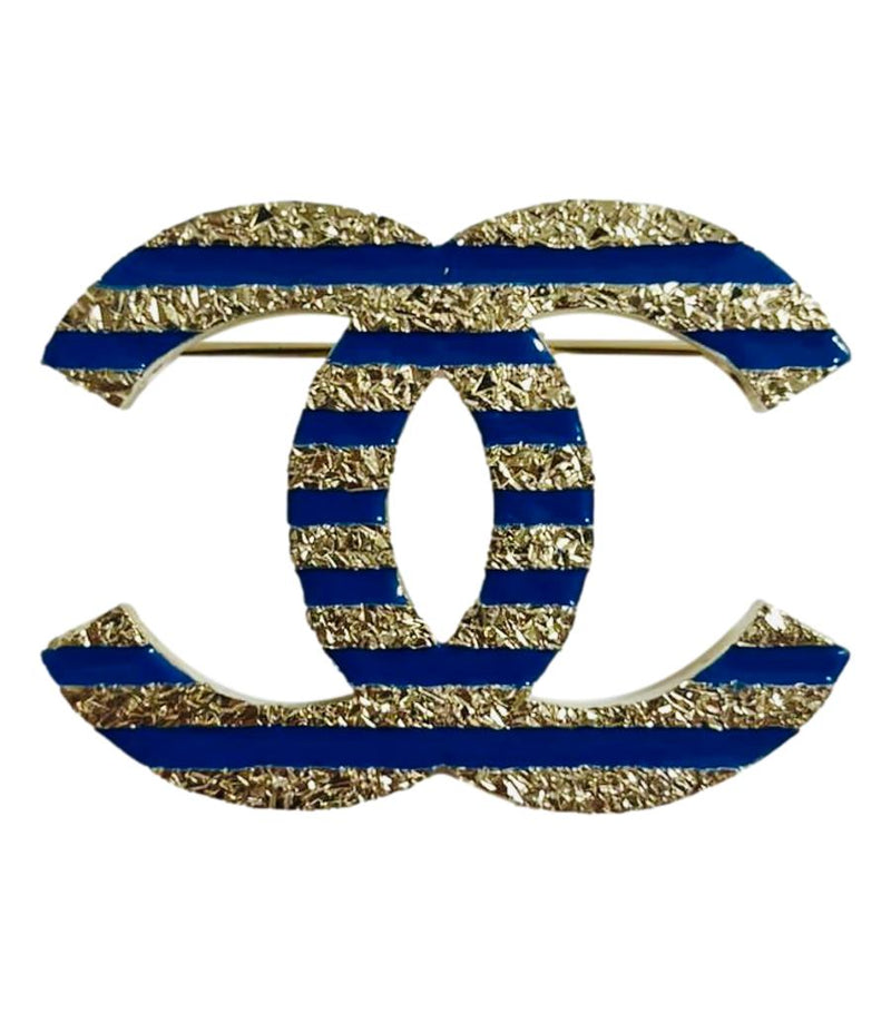 Chanel 'CC' Logo La Pausa Brooch