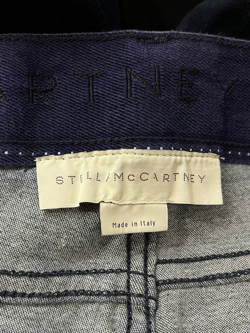 Stella McCartney Cropped Skinny Cotton Jeans. Size 26