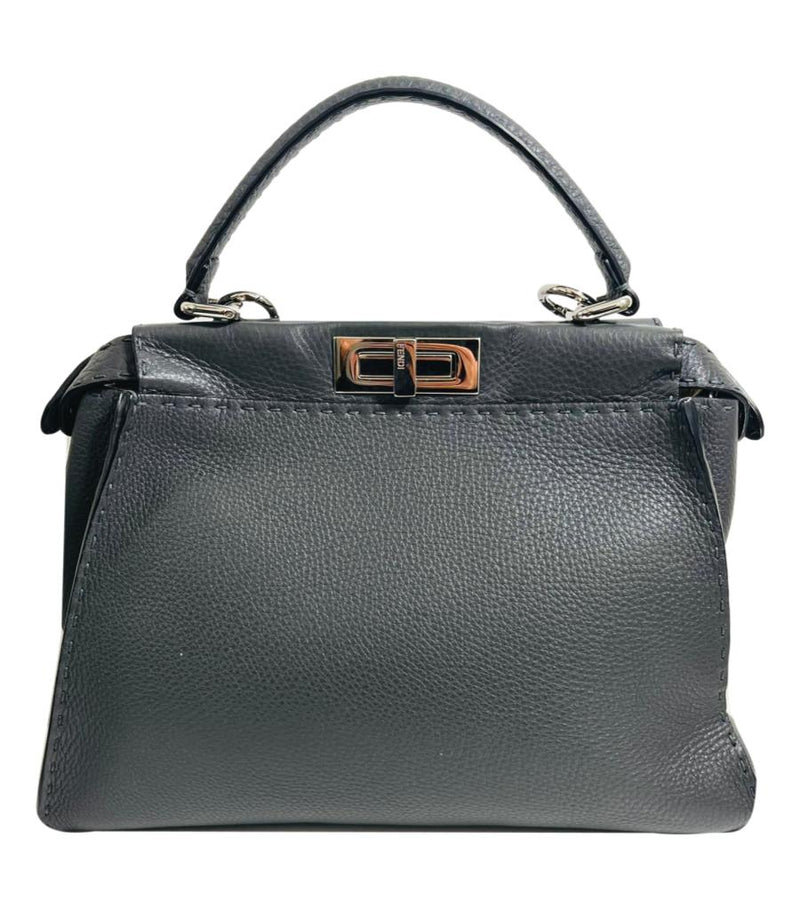 Fendi Peekaboo Medium Model Leather Bag