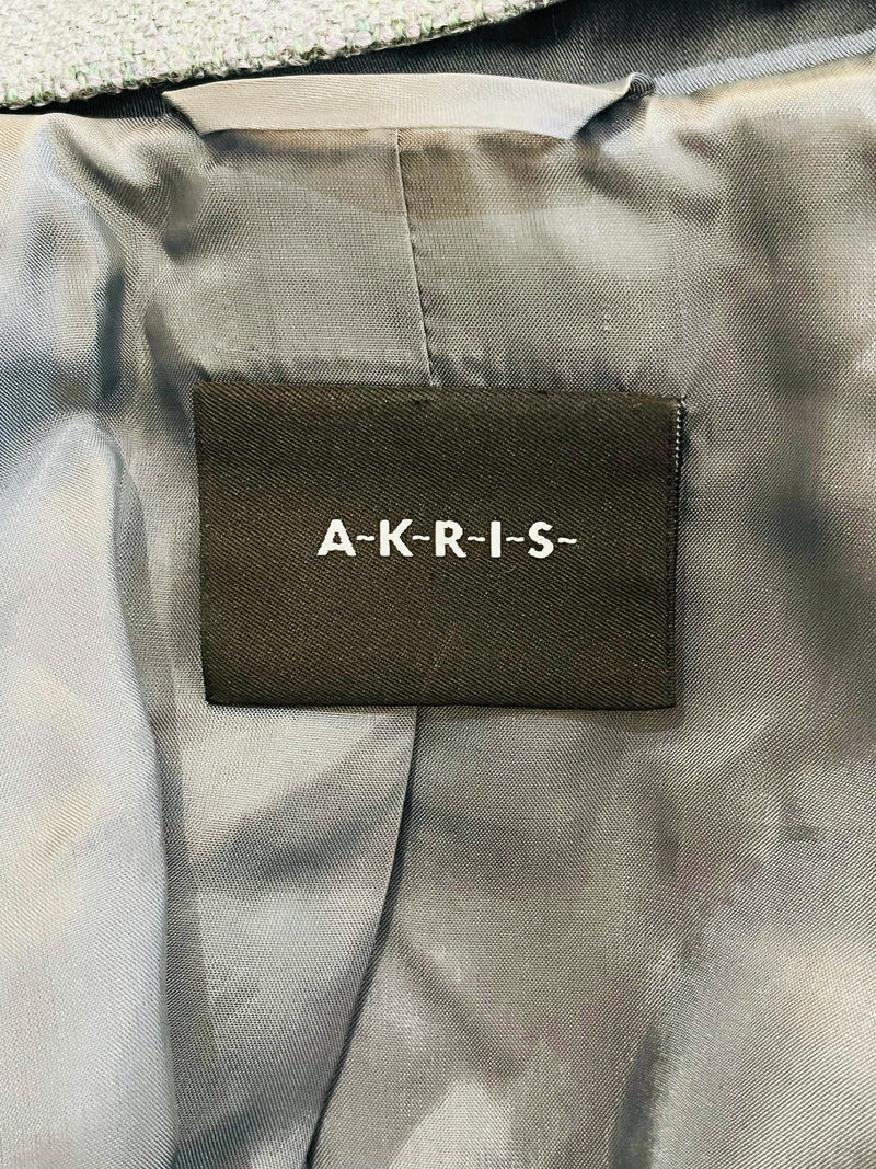 Akris Wool, Cashmere & Silk Jacket. Size 10US