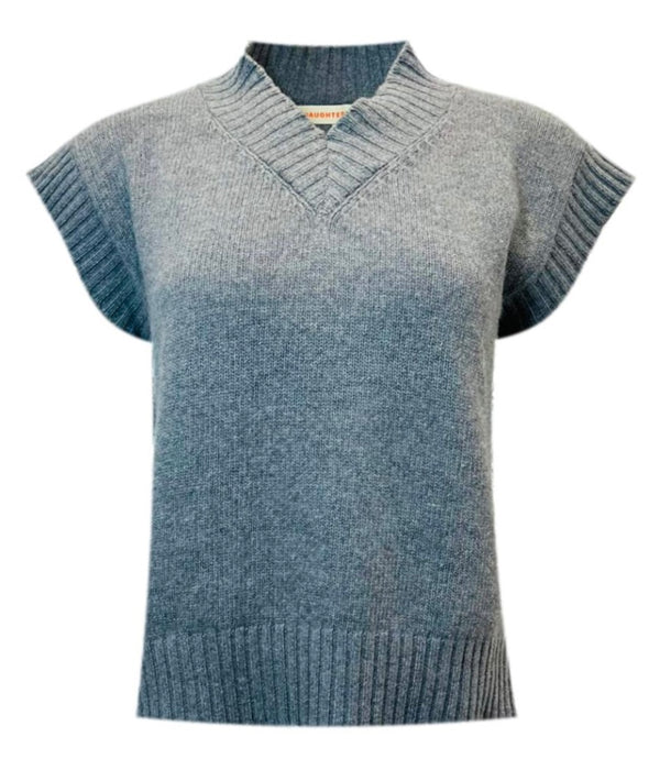 &Daughter Merino Wool & Cashmere Vest. Size L