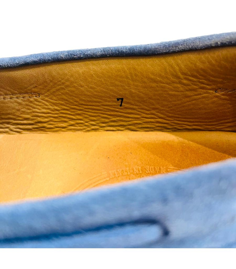 Tod's Suede Driving Loafers. Size 41