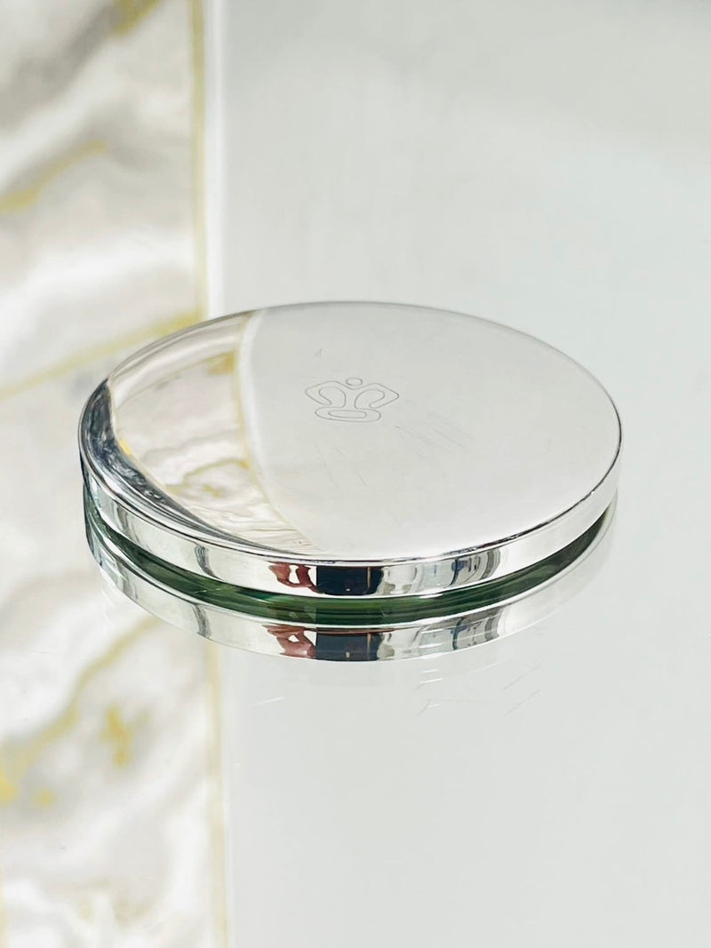 Garrard Jewellers 925 Sterling Silver Handbag Mirror
