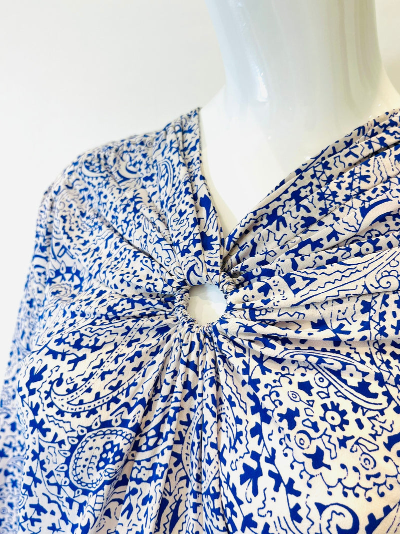 Isabel Marant Printed Silk Top. Size 40FR