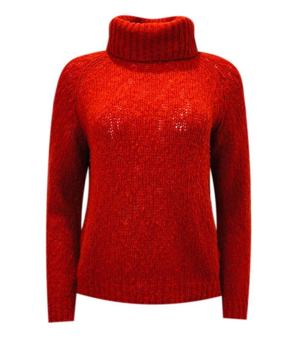 Isabel Marant Virgin Wool & Angora Roll Neck Jumper. Size L