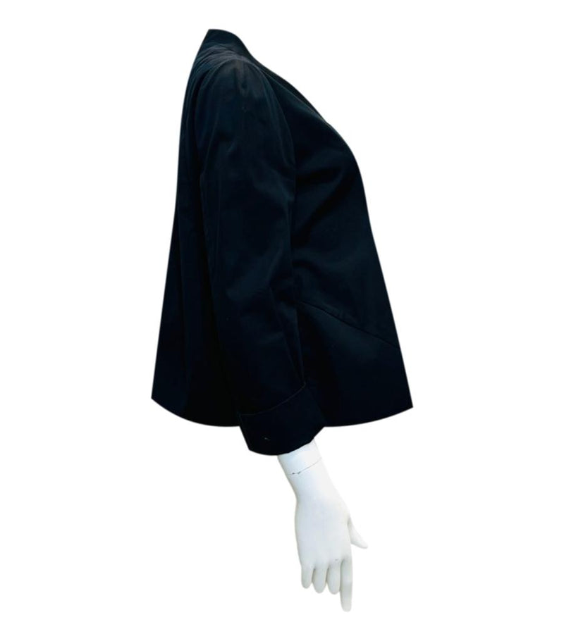 Marni Pleat Detailed Cotton Jacket. Size 44IT