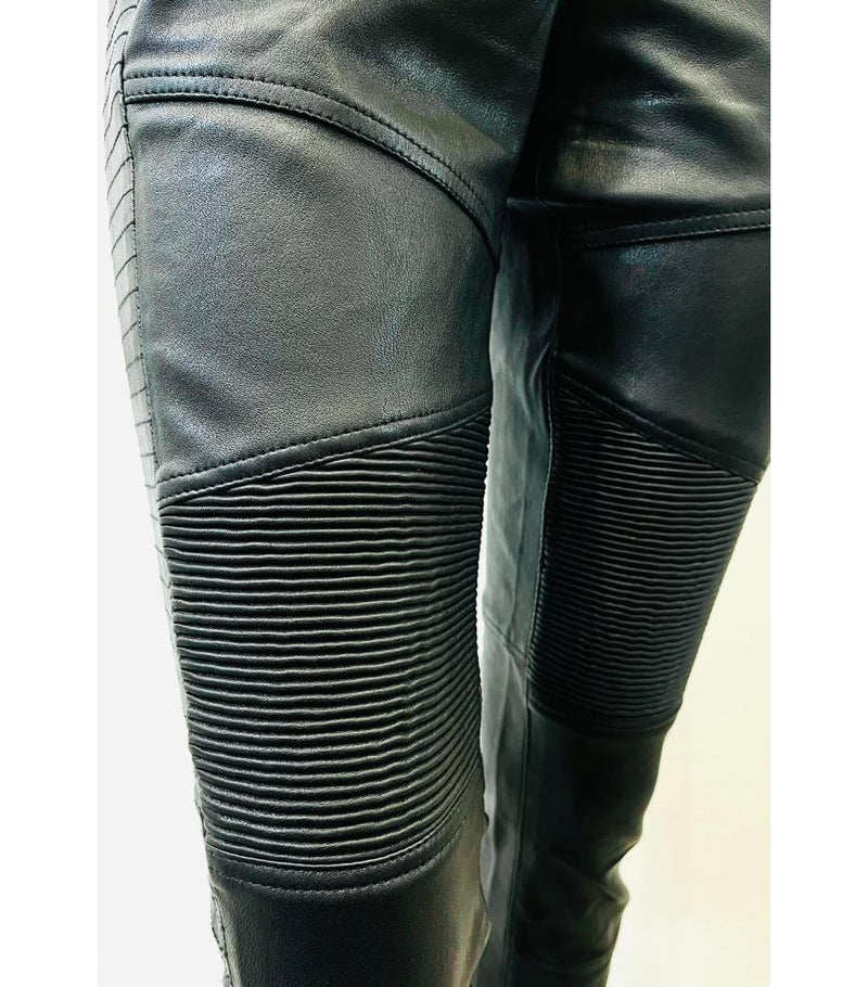Karl Lagerfeld Leather Trousers. Size 38FR