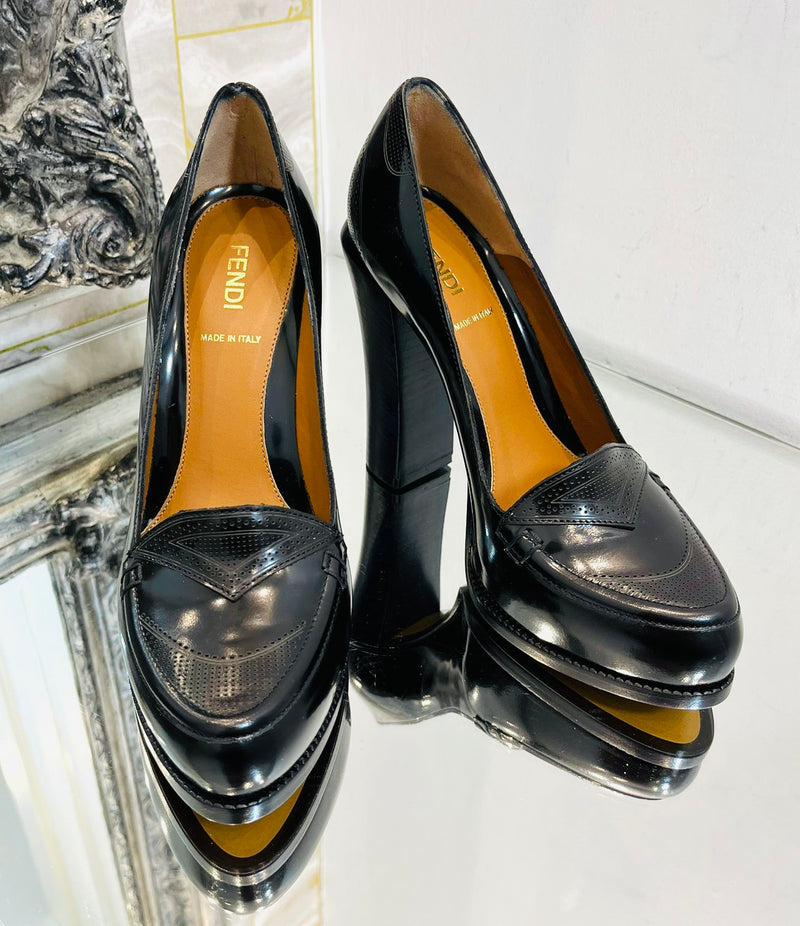 Fendi hot sale block heel