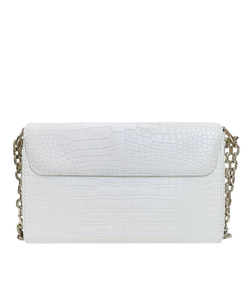 Capucines Compact Wallet Crocodilien Brillant - Women - Small