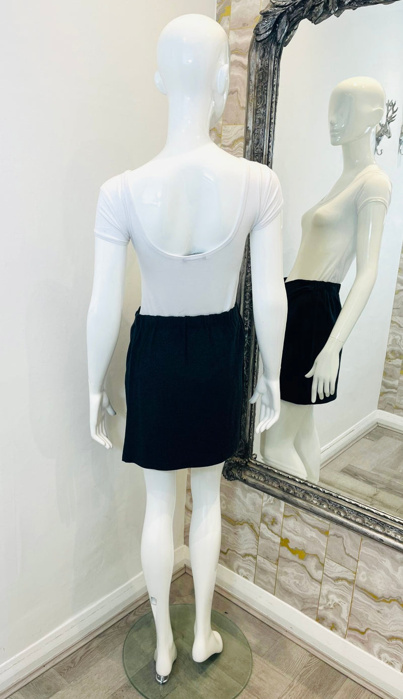 See By Chloe Wool Blend Mini Skirt. Size 42IT