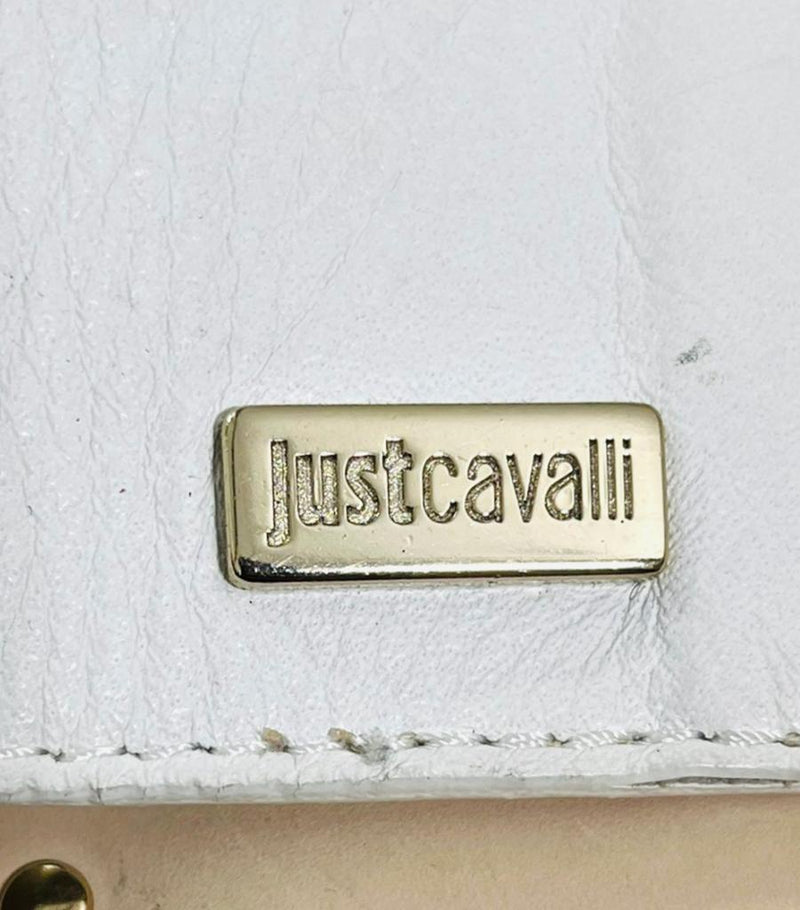 Just Cavalli Stud Embellished Leather Belt