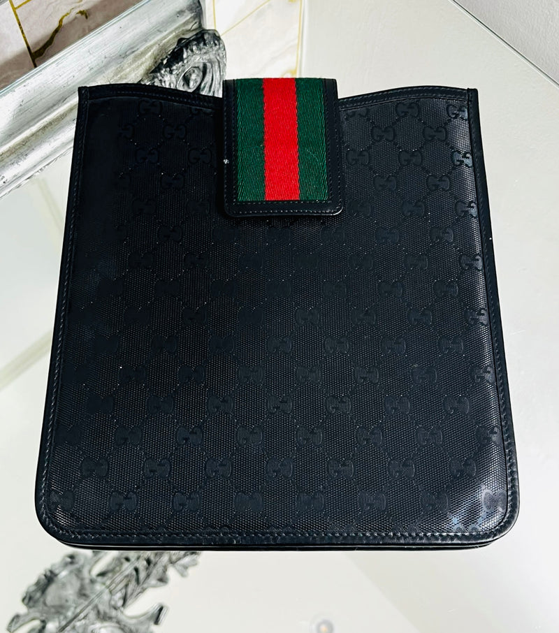 Gucci Guccissima Leather iPad Case