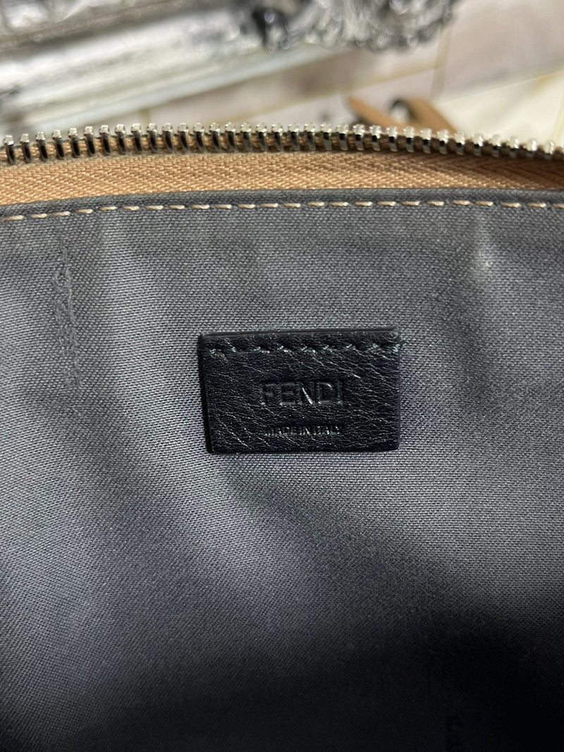 Fendi Rainbow Stud Leather Crossbody Bag