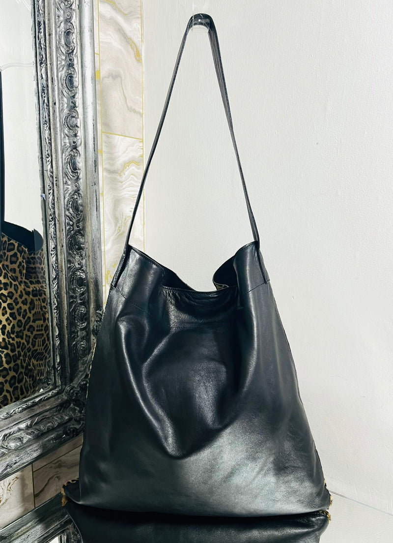 Gerard Darel Lady Pony Skin & Leather Tote Bag